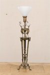 Italian Neoclassical Style Table Lamp with Bronze Base