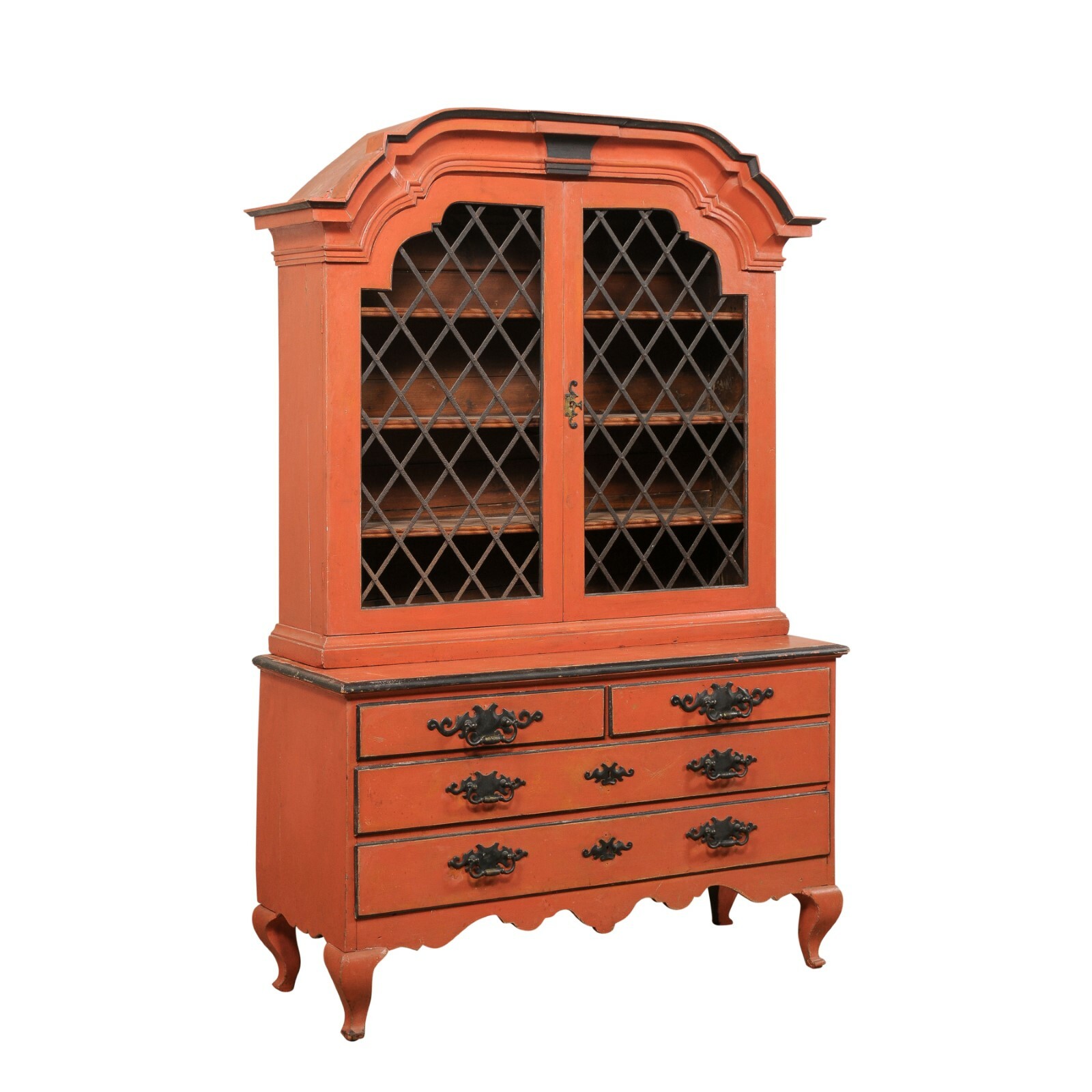 Swedish Rococo Tall Display & Storage Chest | 1308 | A. Tyner Antiques